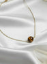 collier perle oeil de tigre tour de cou