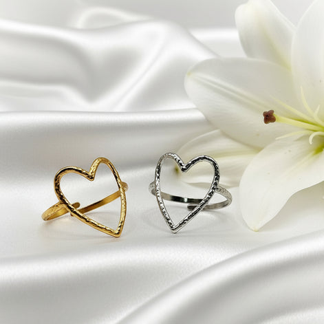 bague coeur cadeau amour