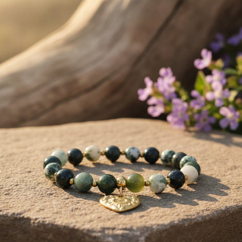 bracelet en agate renouveau