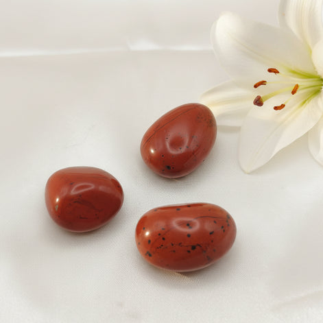 Pierre naturelle de jaspe rouge