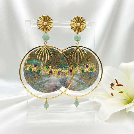 boucles d oreilles xl de créateur 70