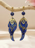 boucles d'oreilles en pierres naturelles