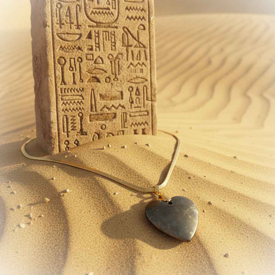 Collier Éclat doré en Pyrite sur chaine