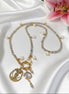 collier sautoir labradorite perle d 'eau douce