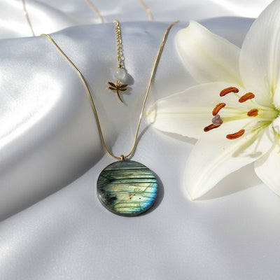 collier labradorite ronde 70 vesoul