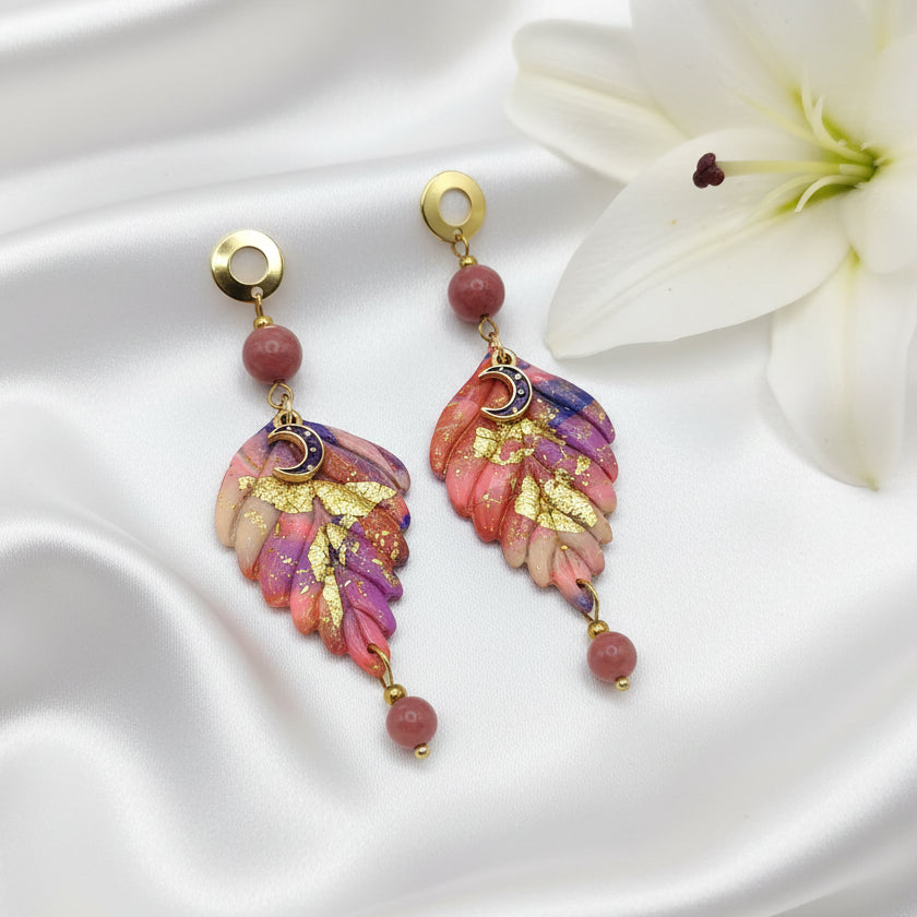 boucles doreilles artisanales uniques