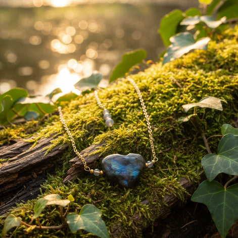 colliers  en pierres naturelles