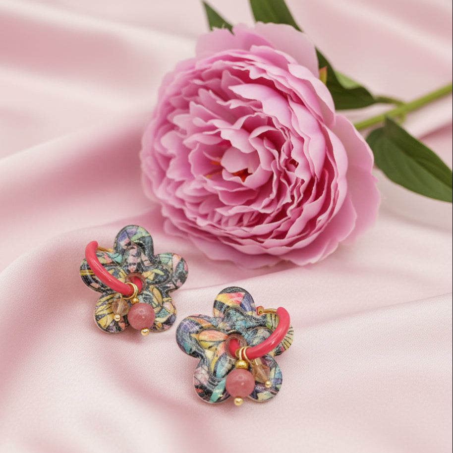 bijoux pierre et polymere