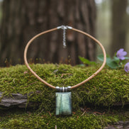 bijoux homme en liège et pierre de qualité