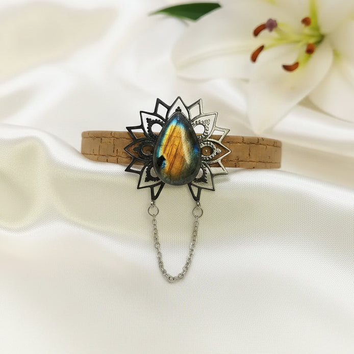 bracelet liege labradorite