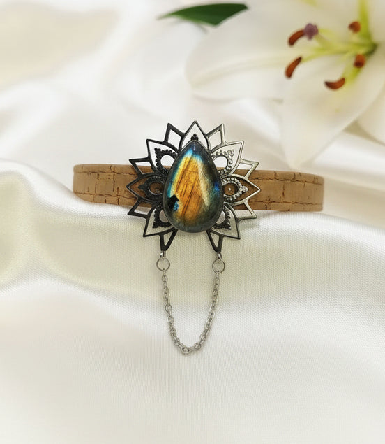 bracelet liege labradorite