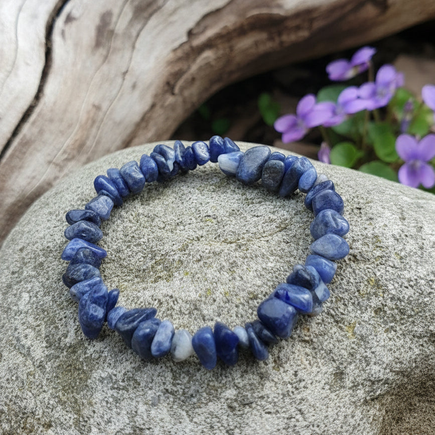 Bracelet baroque en pierre naturelle