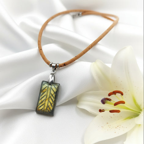 collier liège labradorite