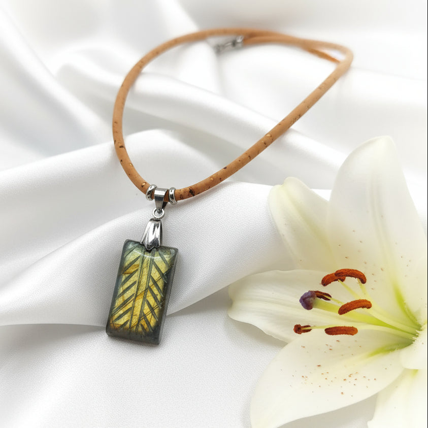 collier liège labradorite