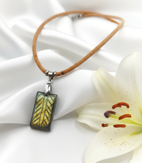 collier liège labradorite