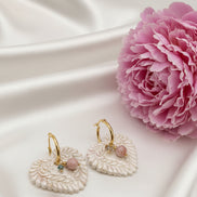 boucles d oreilles coeur originales