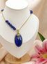 bijou doré et bleu spirituel