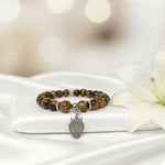 bracelet perle oeil de tigre 
