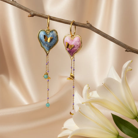 bijoux coeur doré