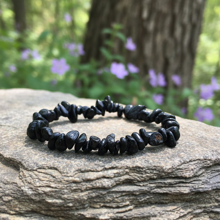 Bracelet baroque en pierre naturelle