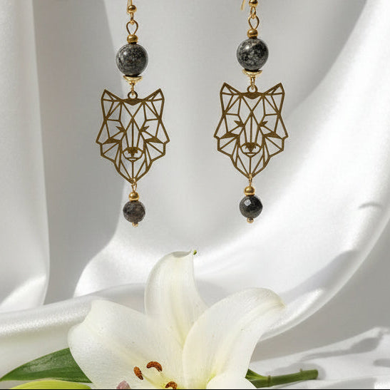 Boucles d'oreilles doré 