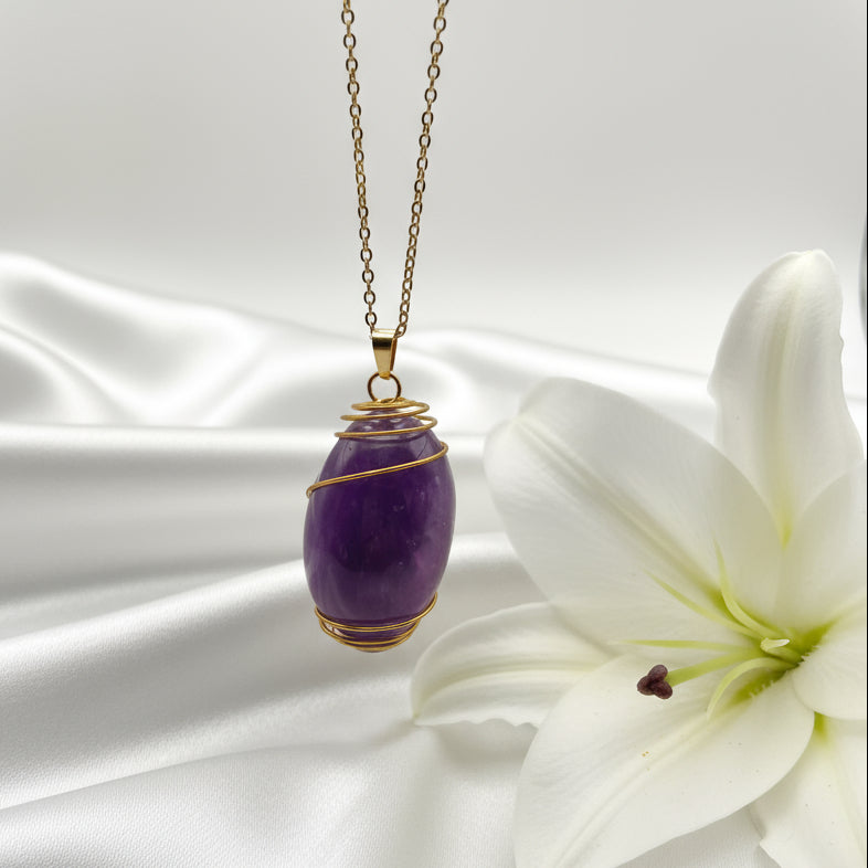 bijou en améthyste
