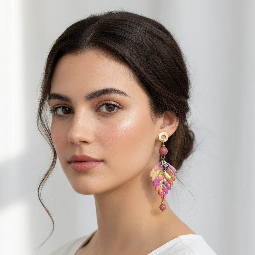 bijoux en pierres naturelles et polymère