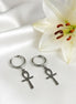 boucles d oreilles croix hanhk