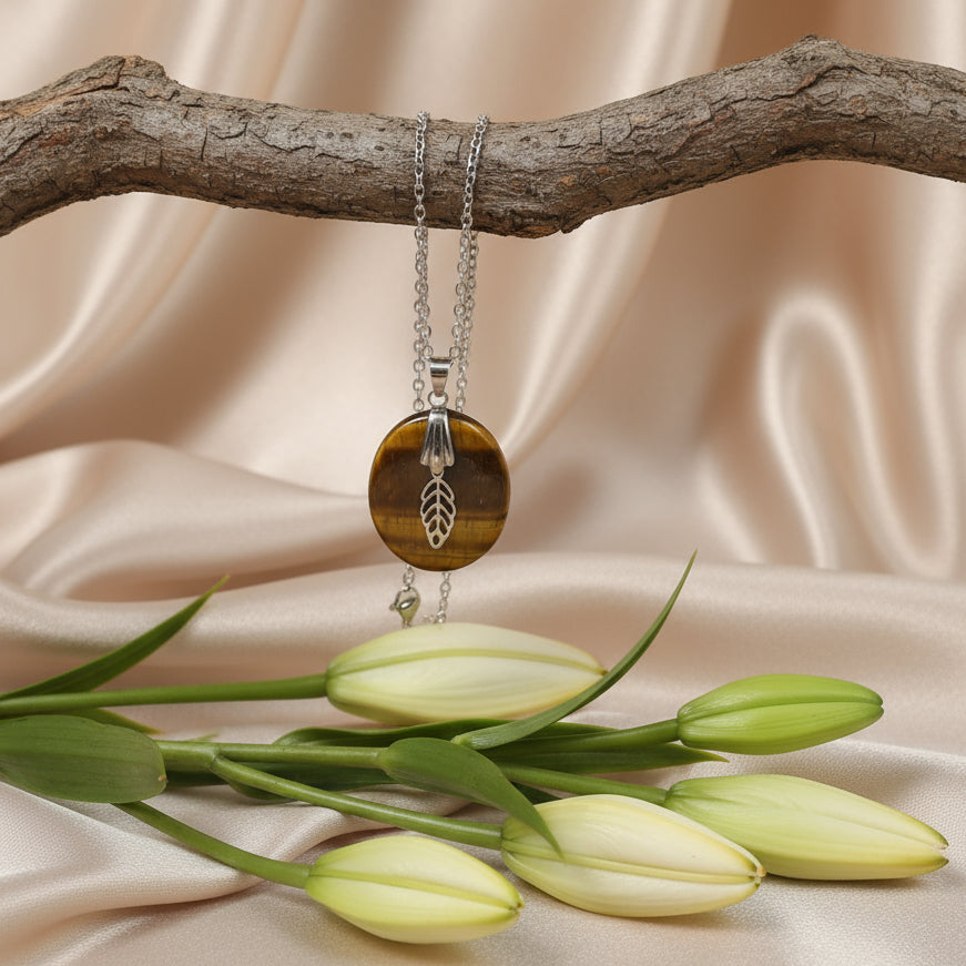 collier oeil de tigre