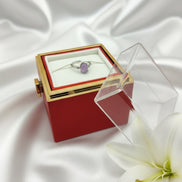 Coffret rose éternel rouge pour demande en mariage