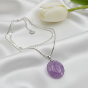 collier améthyste artisanal
