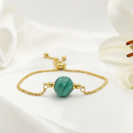 bracelet malachite